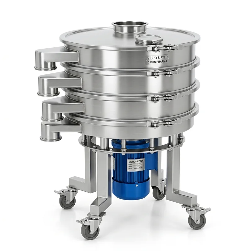 Stainless Steel Sanitary Vibro Sifter Machine