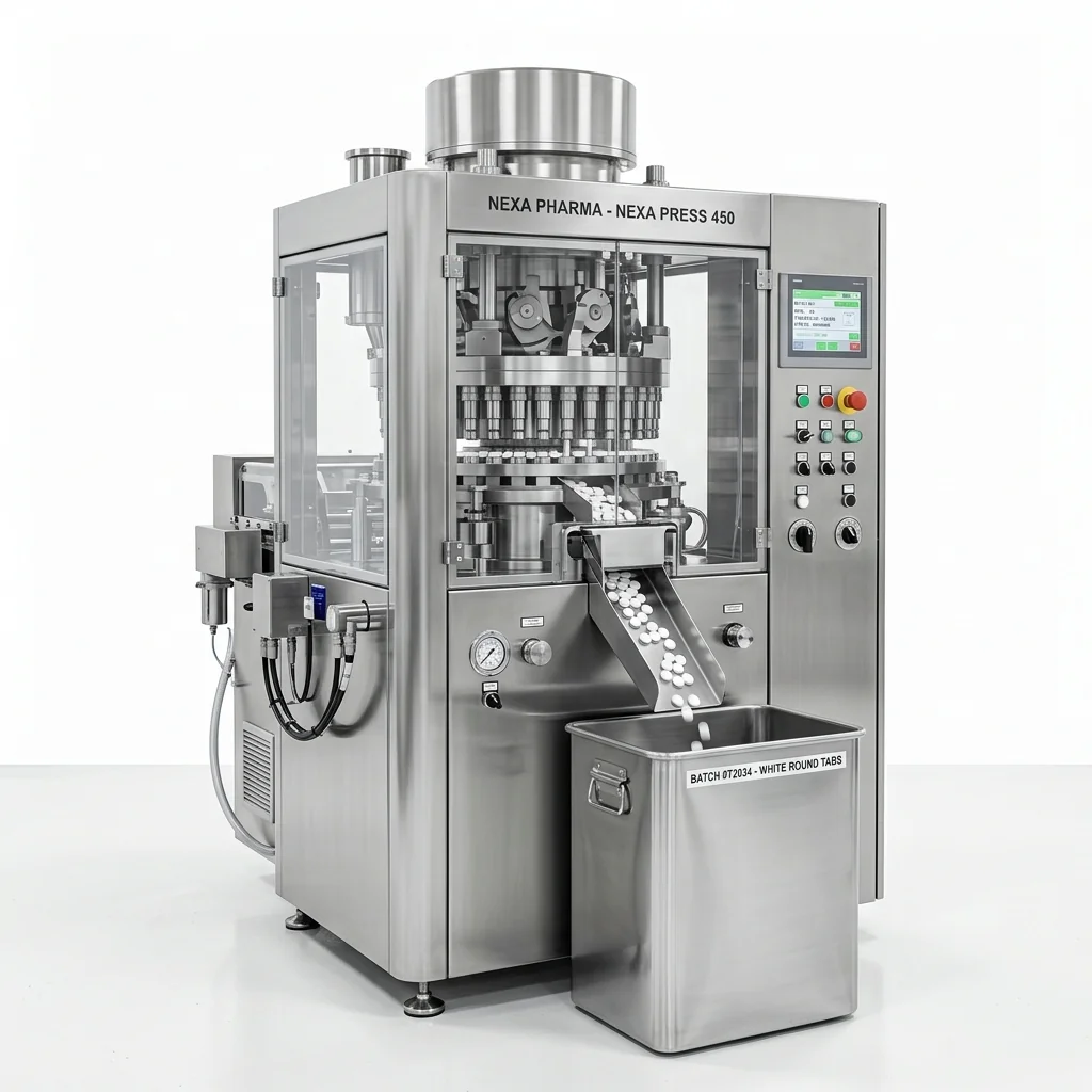ACE-IV Square Model Double Sided Rotary Tablet Press Machine