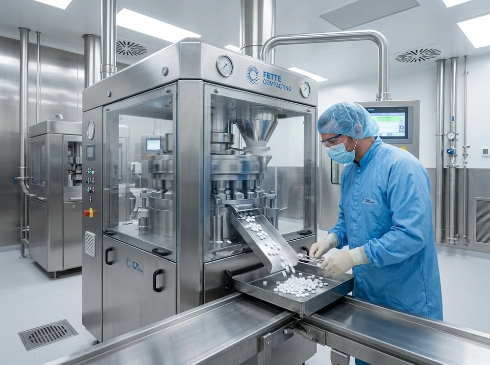 Formulation & Compression in Pharmaceutical Manufacturing